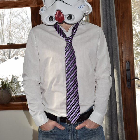 NWOT - Purple tie - Picture 2 of 4